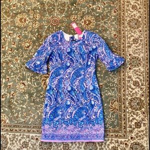 00 Lilly Pulitzer. Fiesta stretch dress. NWT. Purple Iris.